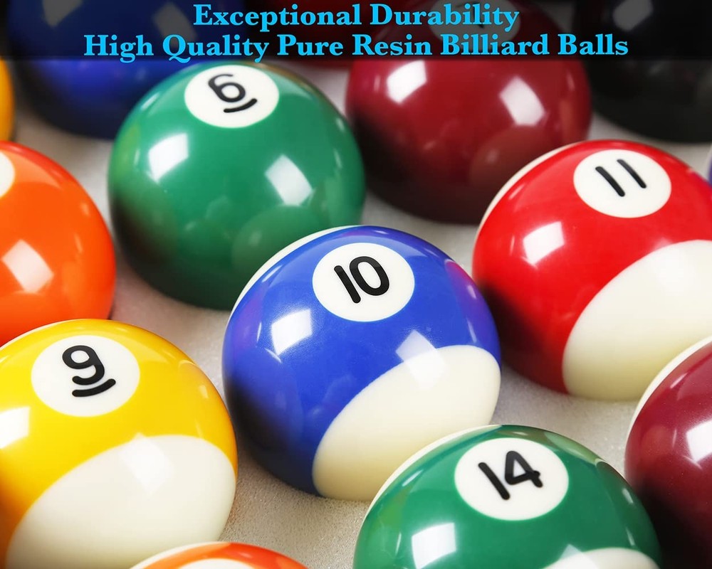 Regulation Billiard Ball Set with Triangle