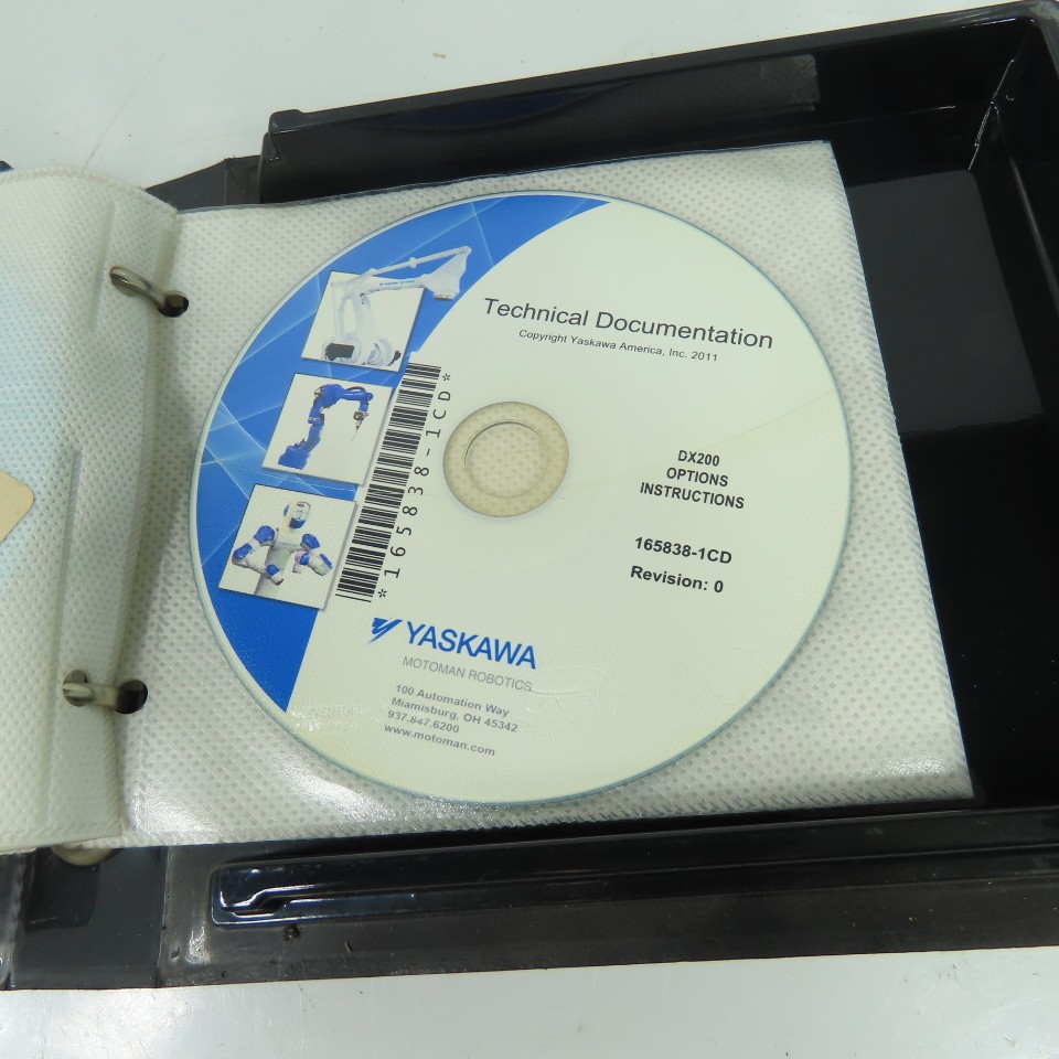 Yaskawa 165838-1CD DX200 Motoman Robotics Technical Documentation 10-Disc Set