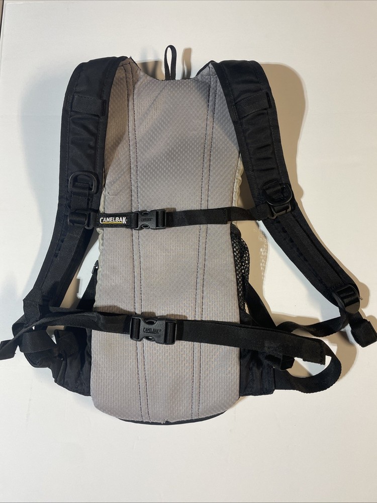 Camelbak Hydration Pack BackpackBag Black & Gray Camping Hiking Adjustable