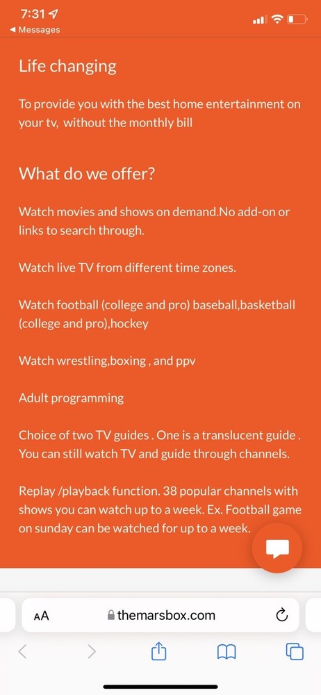 Mars M3 streaming device (NEWEST MODEL)