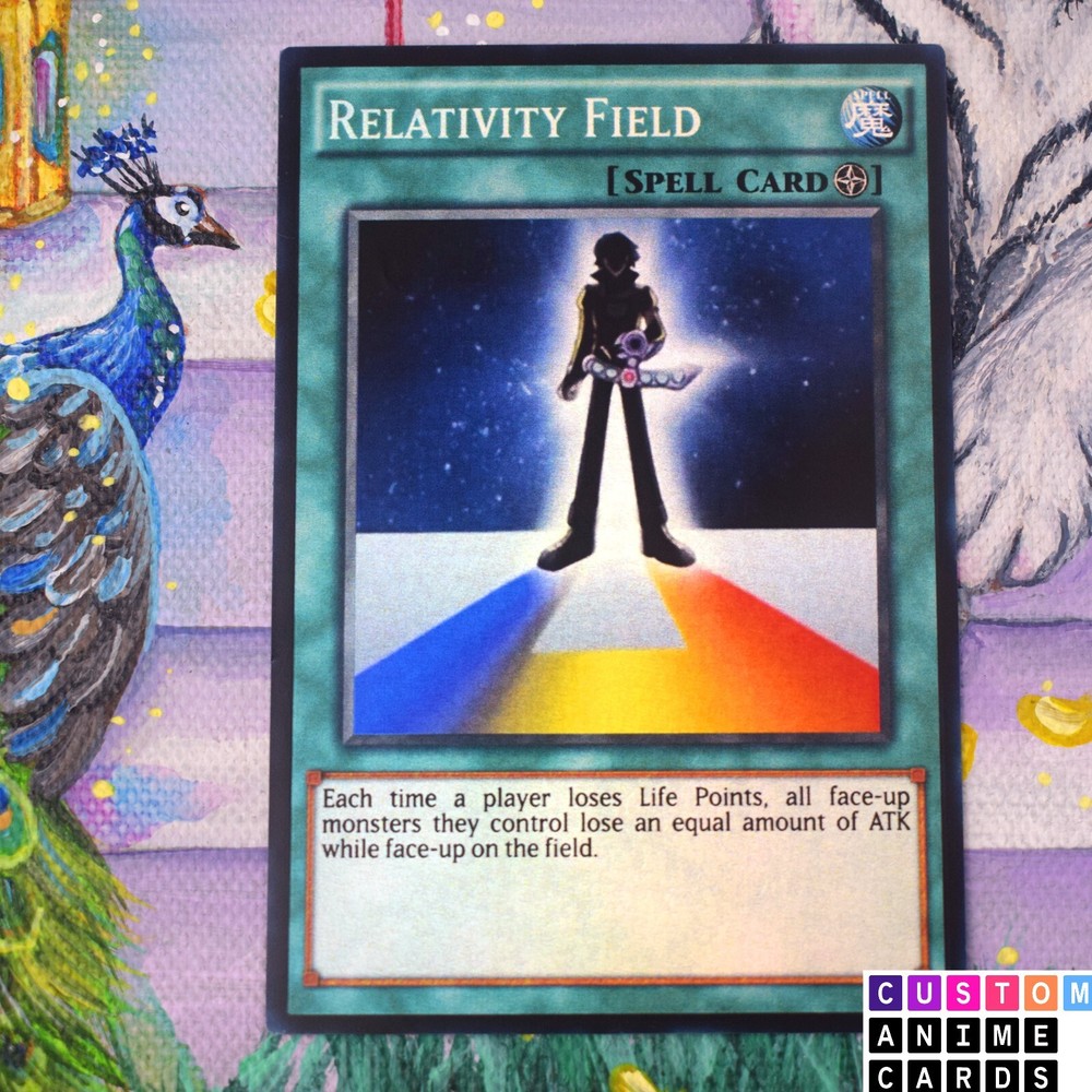 Relativity Field ANIME EFFECT HOLO card