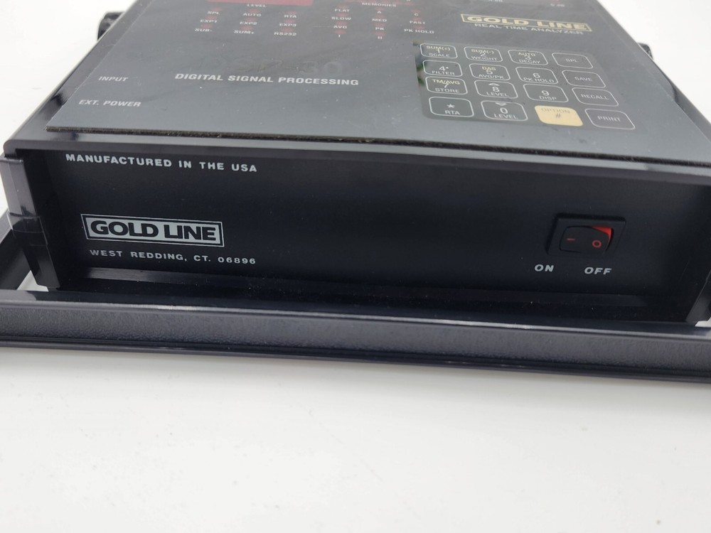 Gold Line DSP 30 Real Time Analyzer