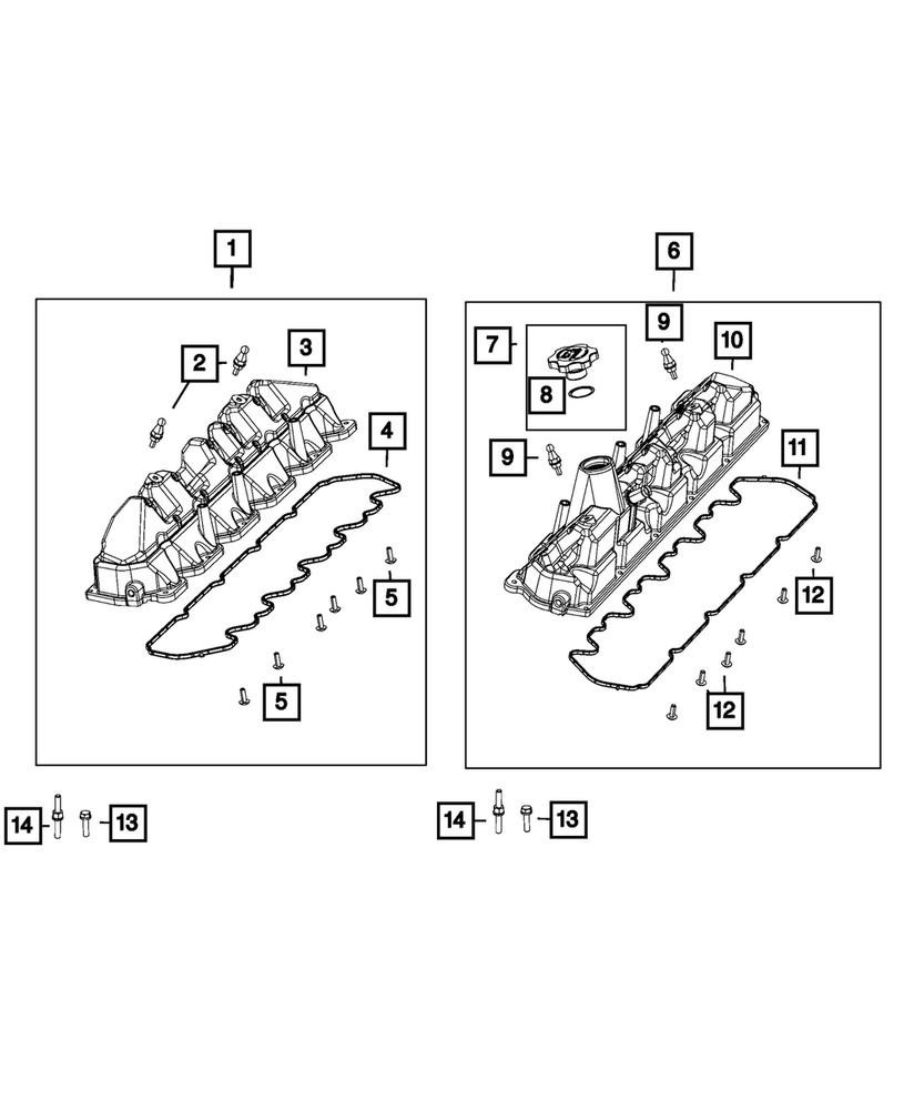 Genuine Mopar Double Ended Stud Mounting 6510746AA