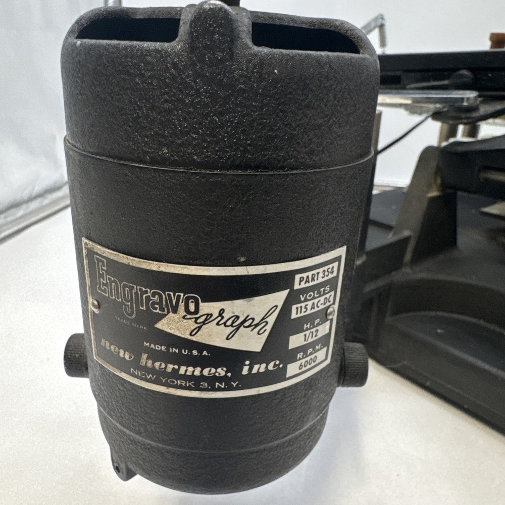 New Hermes Engravograph Engraving Machine Model GM