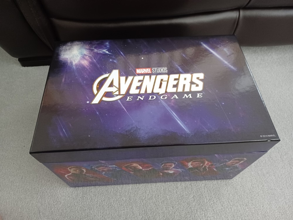 Marvel Comics Avengers Endgame Graphic Novel Comic Book Collection Storage Box