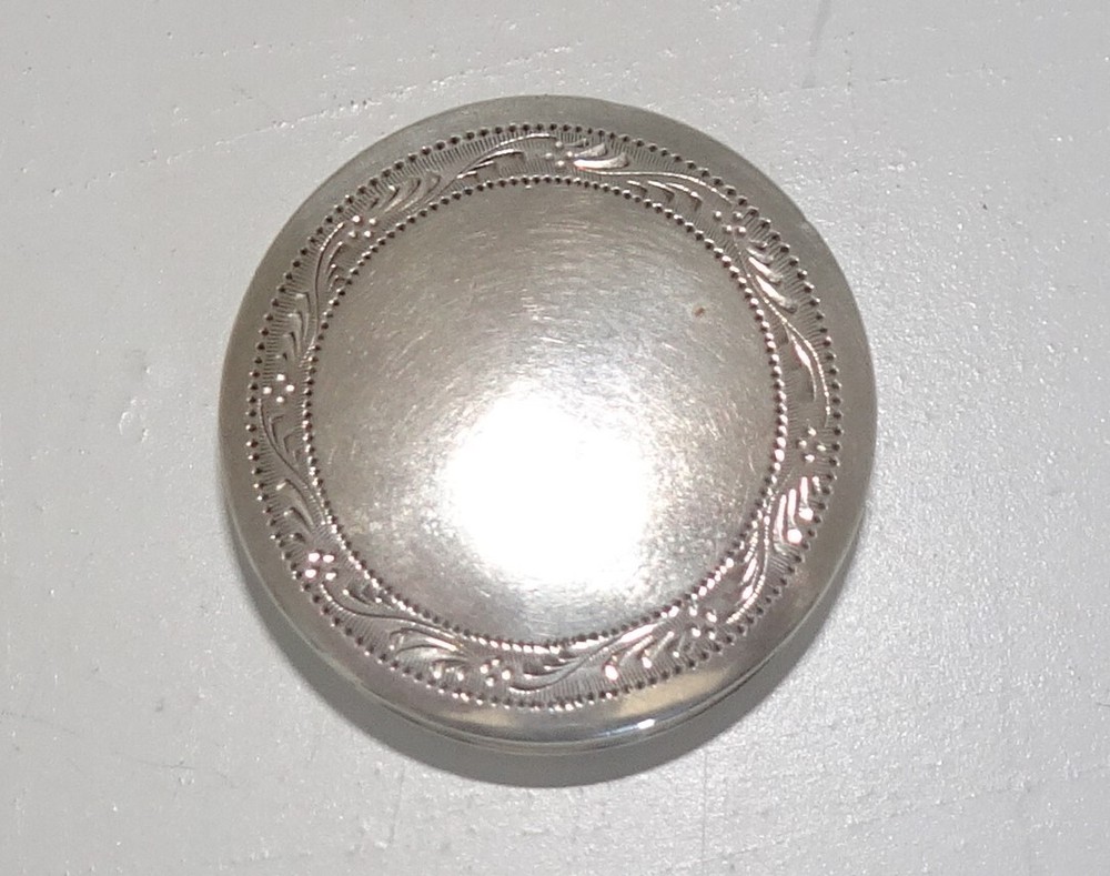 GEORGE III PATCH BOX. BIRMINGHAM 1799. JOSEPH TAYLOR