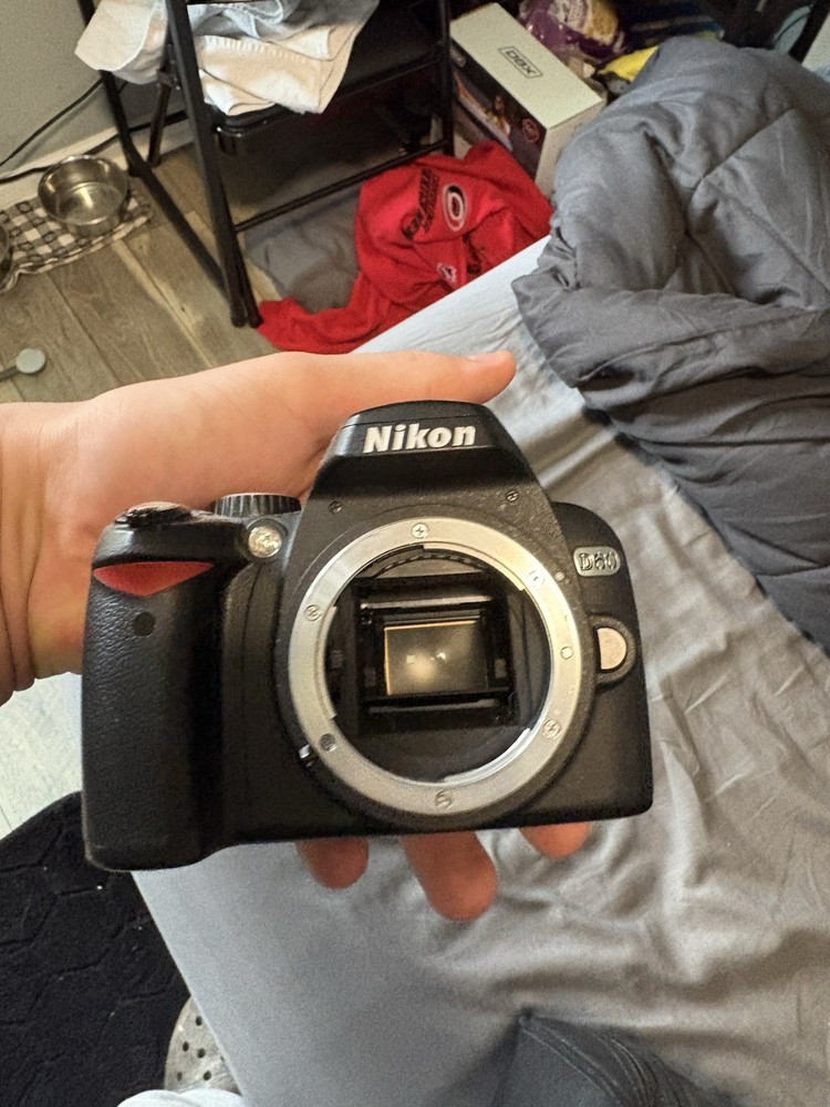 Nikon D60 Black DSLR Camera Accessory Bundle with Lens, Camera Bag, For Nikon