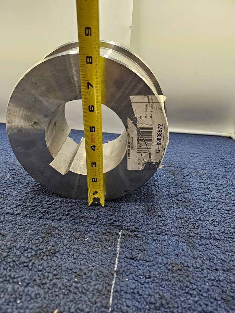 Wrapflex 115752 Coupling Hub 60R, 4" Inner Diameter 8" Outer Diameter