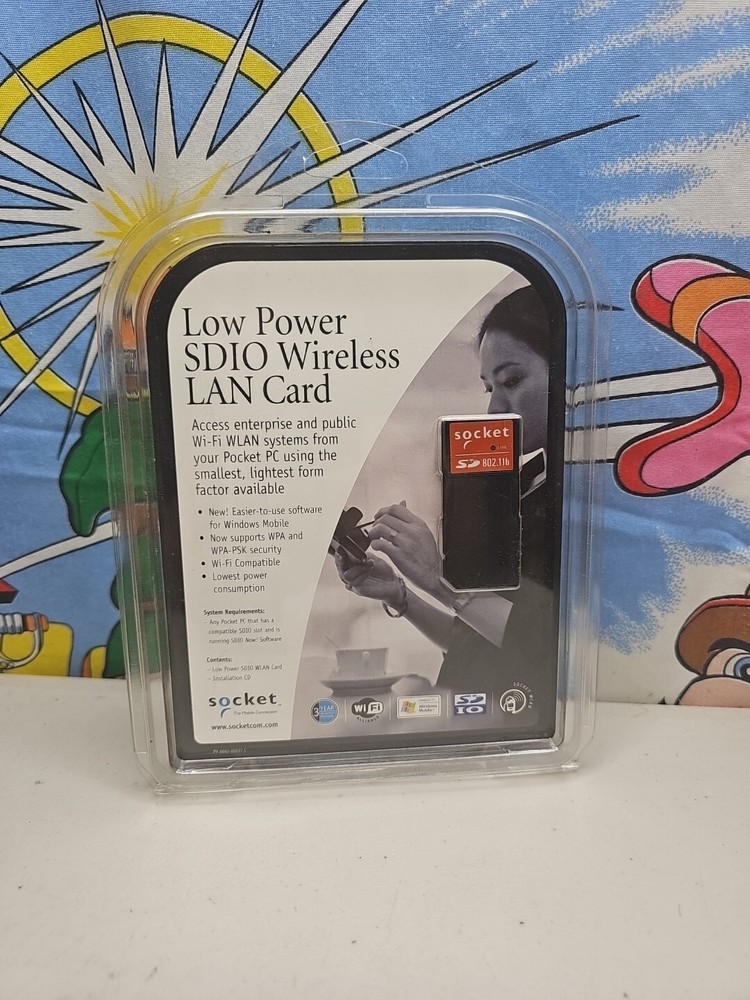 Socket SDIO Wireless LAN Card 802.11b New