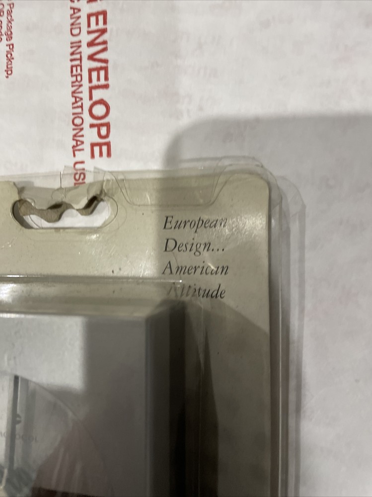 Protocol tower desk clock Brand New Grey black
