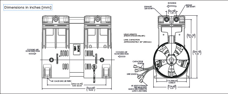 New Gardner Denver Compressor 2755CE60
