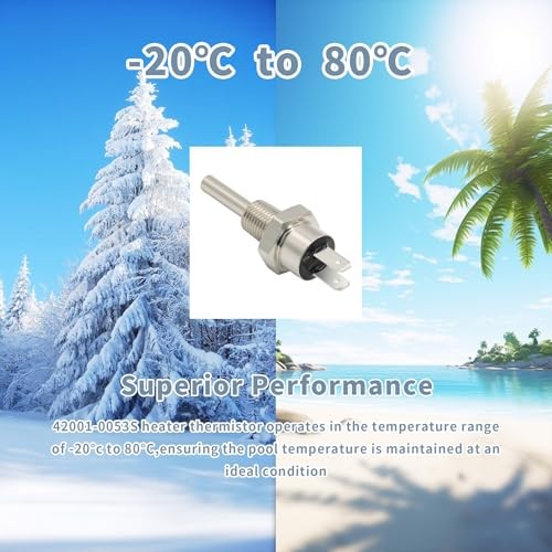 42001-0053S Thermistor Sensor Compatible with Pentair Sta-Rite MasterTemp Max