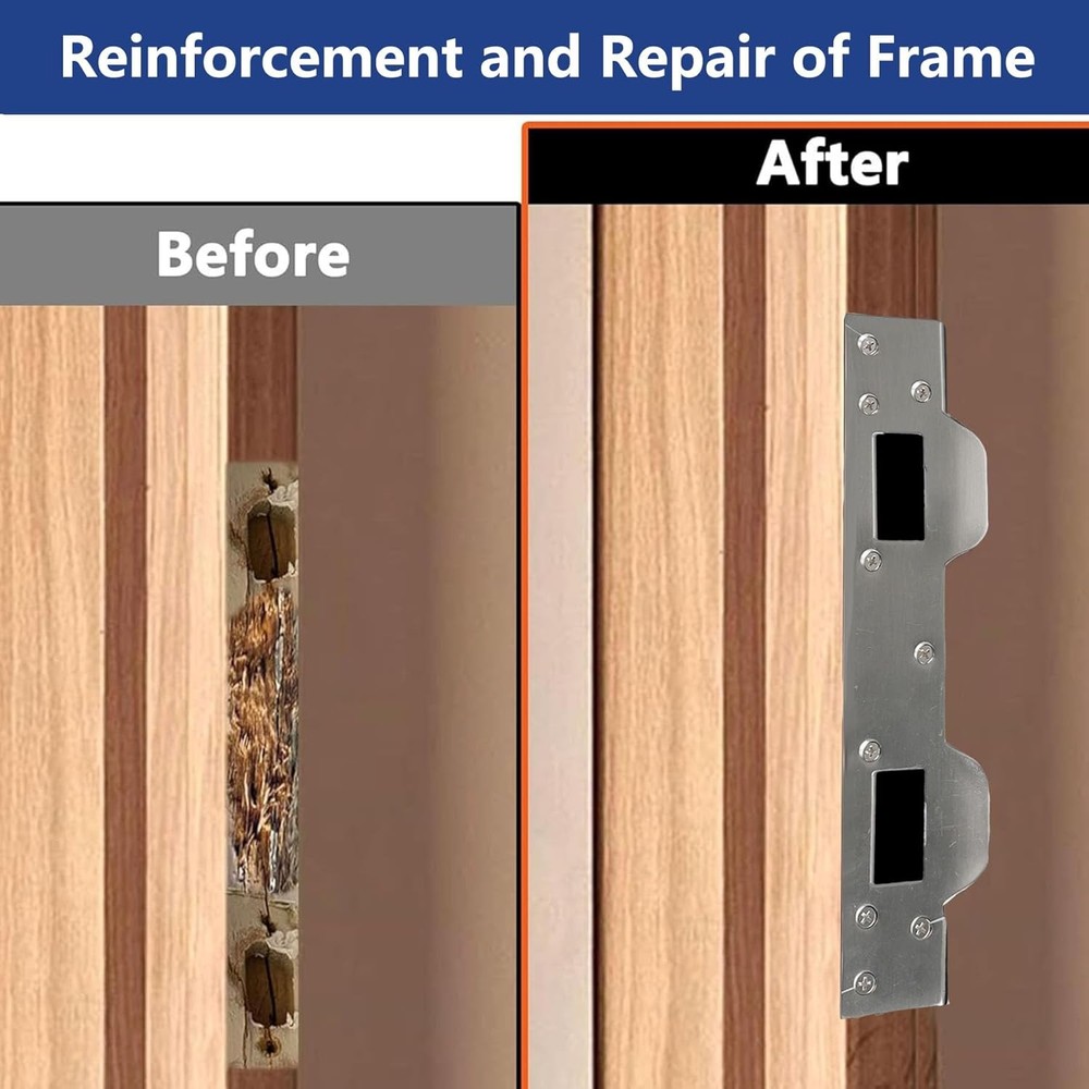 Heavy Duty Door Strike Plate