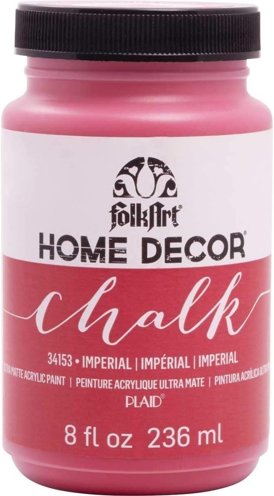 Non-Toxic Imperial Chalk Paint - 8 Oz Water-Based for Creative Decor Solutions