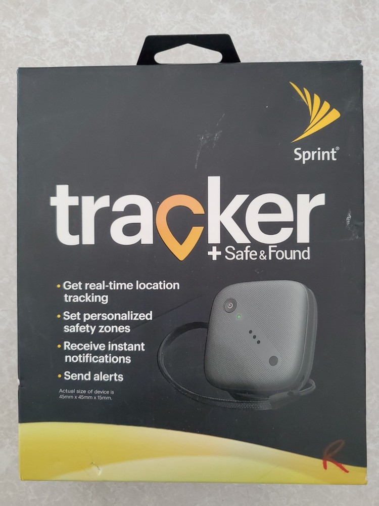 Sprint Tracker Safe & Found GPS Tracker -Apple Android Compatible - NEW / SEALED