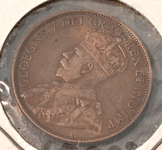 1913 Canada One Cent Large