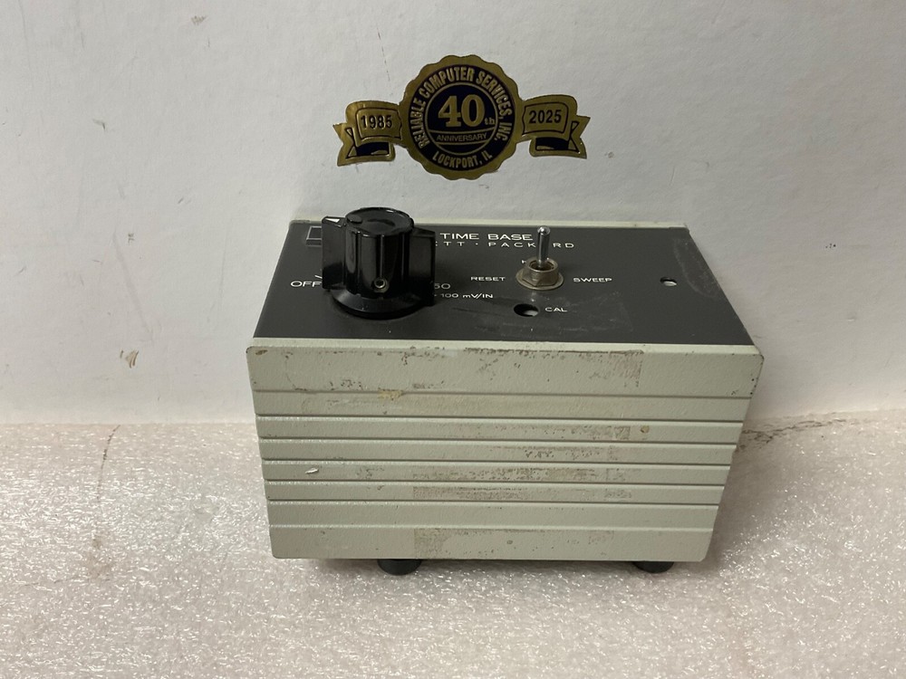 Agilent Hewlett Packard HP 17108A Time Base module no battery