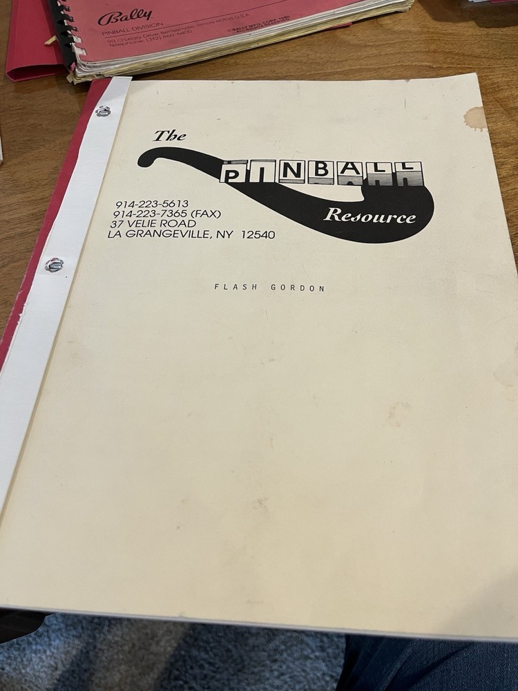 Flash Gordon Pinball Manual