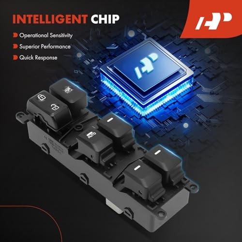 - Front Left Driver Side - Master Power Window Switch - Compatible with Kia