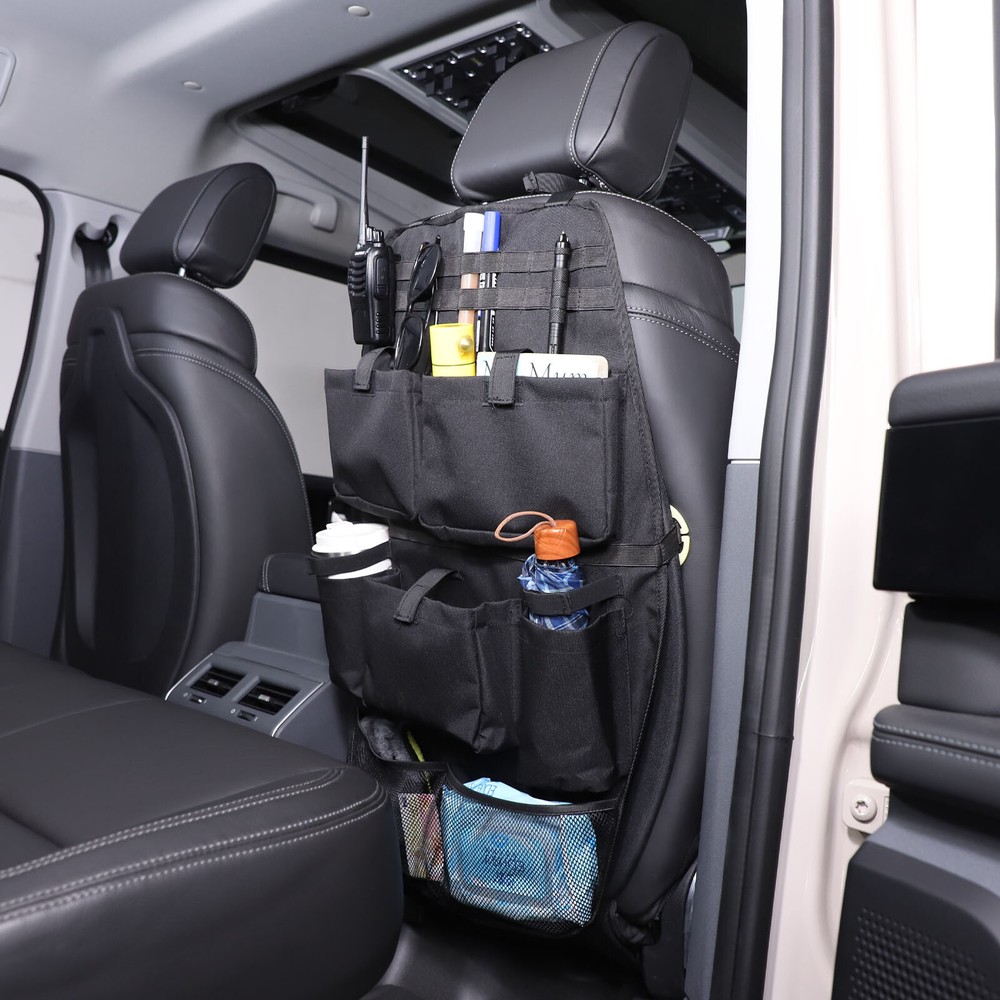Multi Pocket Front Seat Back Storage Bag For Ineos Grenadier