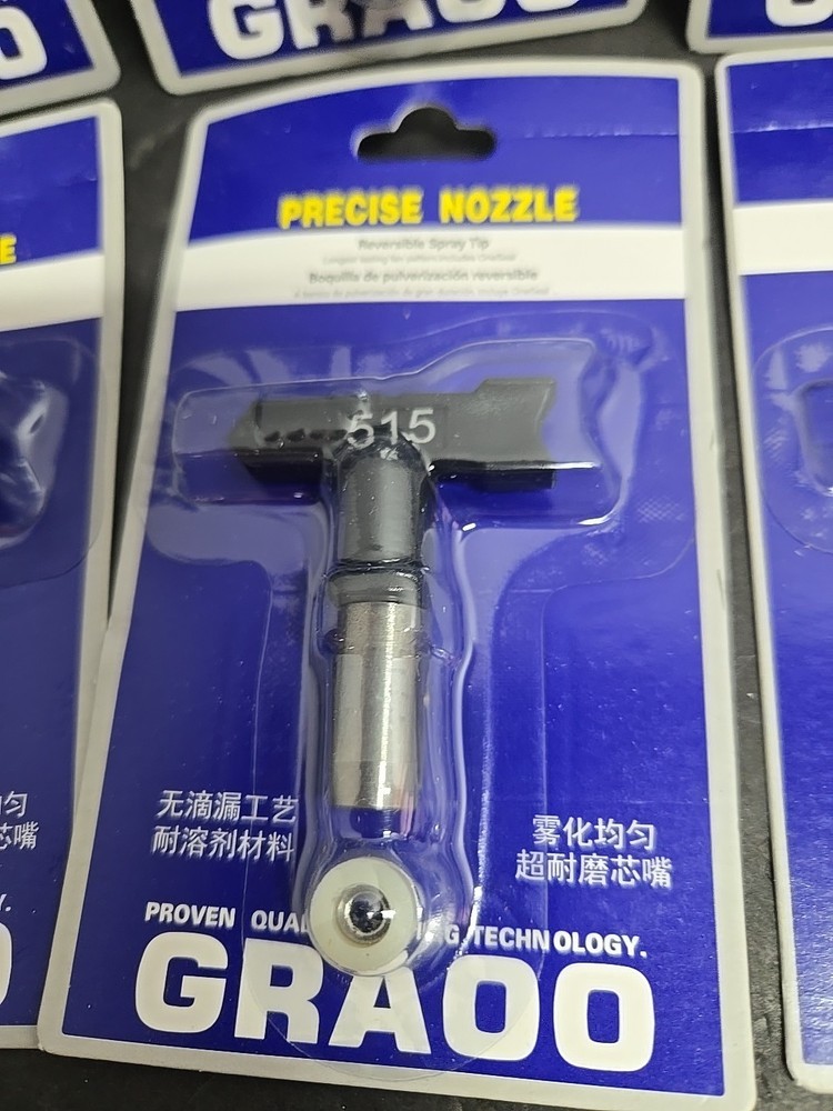 Bundle Of 12 Graoo Precise Spray Nozzles And One Tip Guard