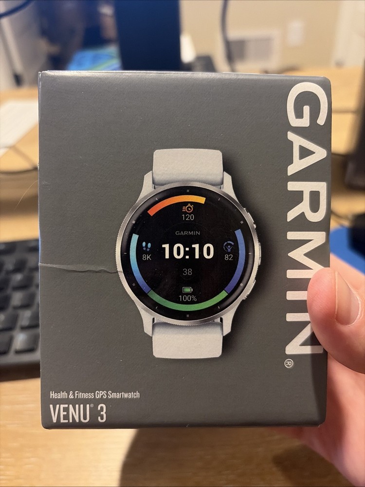 Garmin Venu 3, GPS Smartwatch, AMOLED Display - Whitestone