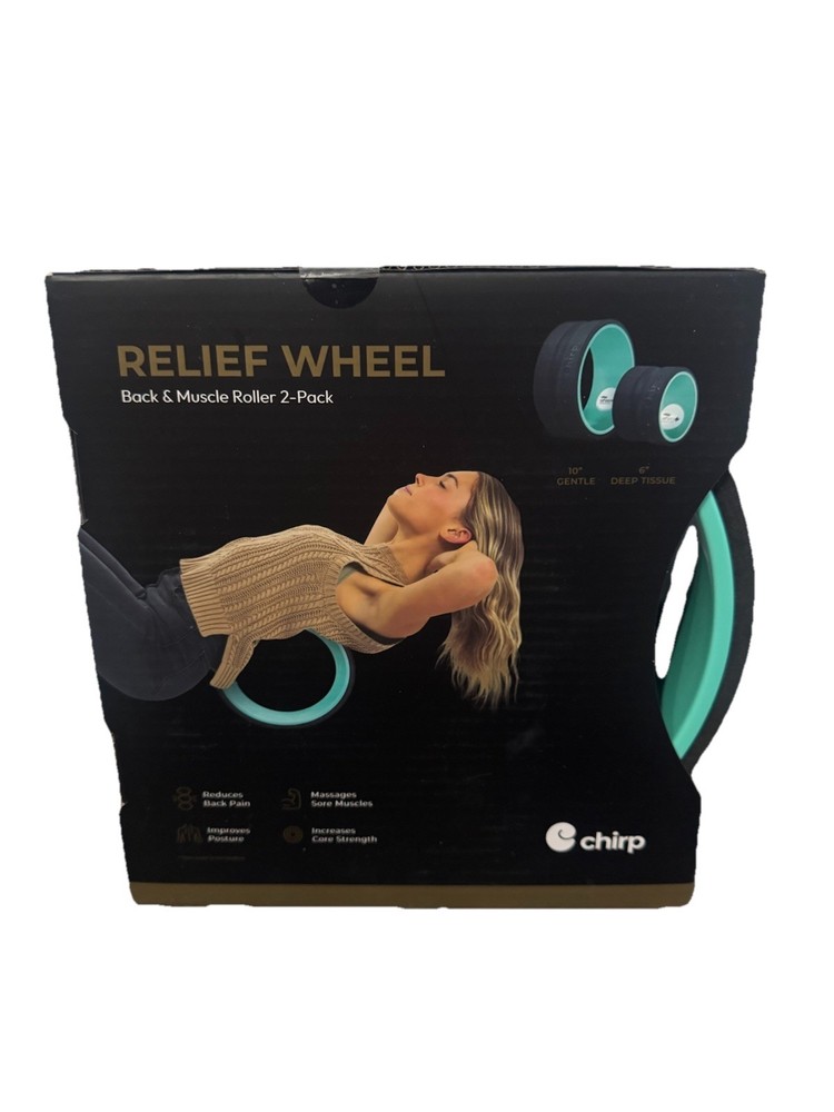 CHIRP RELIEF WHEEL Back & Muscles 2 Pack 6” & 10”