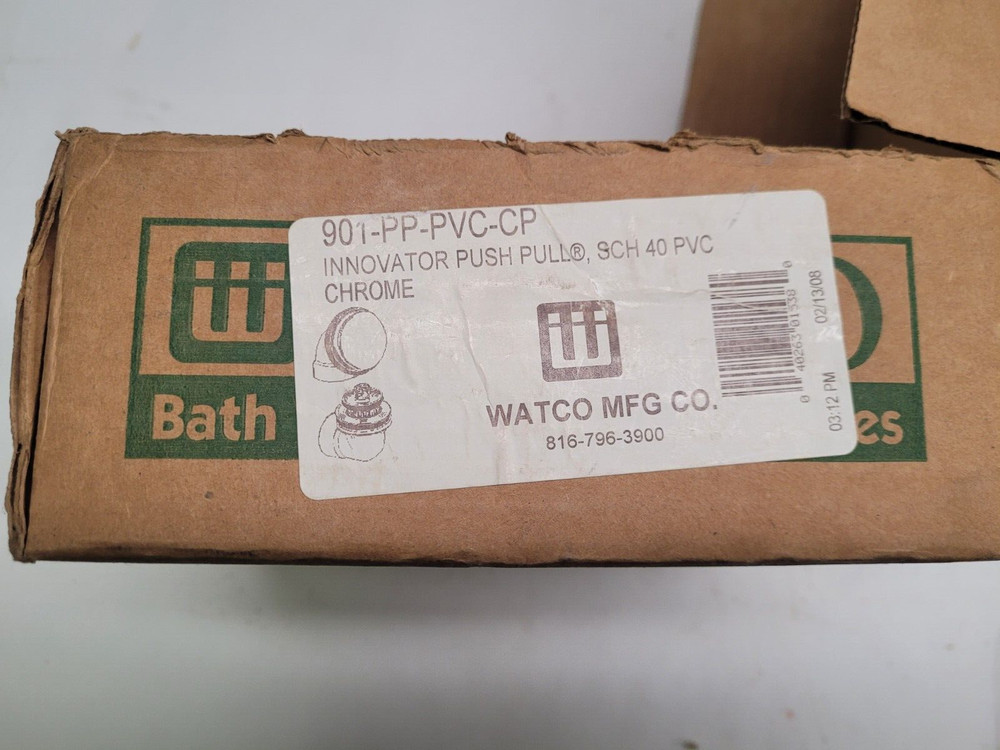 Watco W901-PP-PVC-CP Schedule 40 Innovator Push Pull Kit