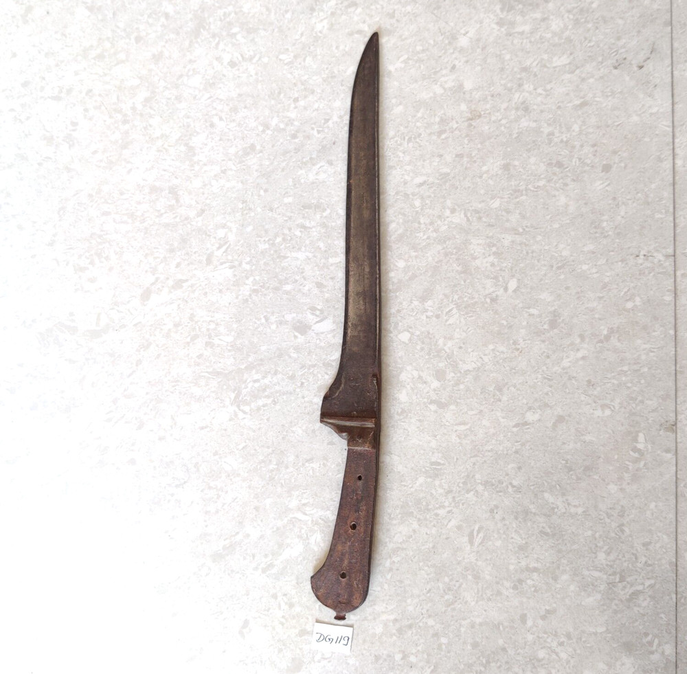 Antique Original Old Long Dagger Khanjar Blade 12.5" DG119