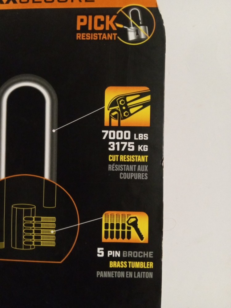 CargoMaxx Solid Body Padlock 081-95386