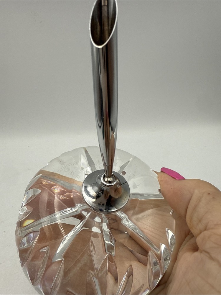 Mikasa Crystal Pen Holder