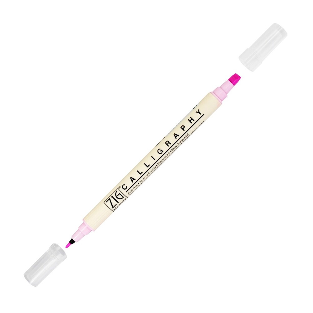 MS3400 Zig Memory System Dual Tip Calligraphy Marker, Choose Color