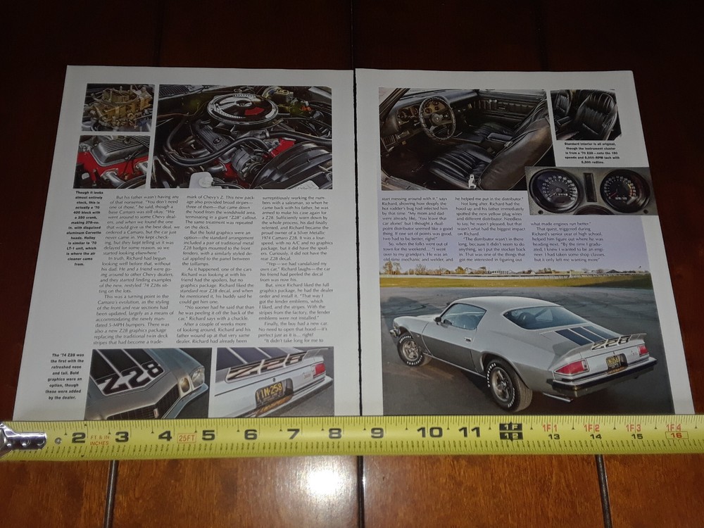 1974 CAMARO Z28 ORIGINAL 2017 ARTICLE