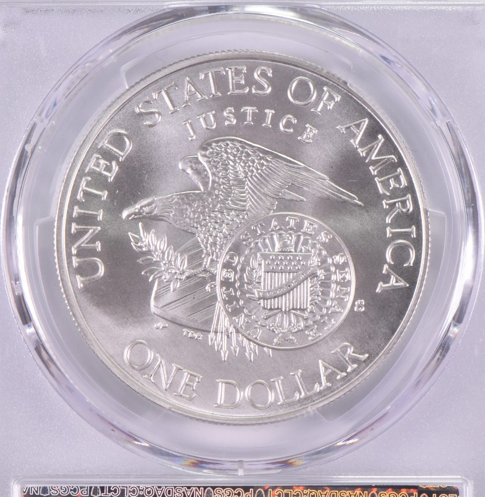 MS70 1998-S RFK Robert Kennedy Commemorative Silver Dollar PCGS