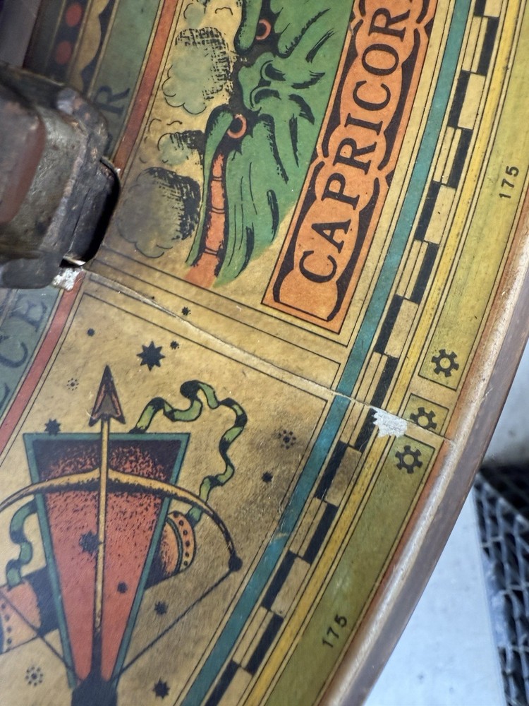 Vintage Astrology Bar Table