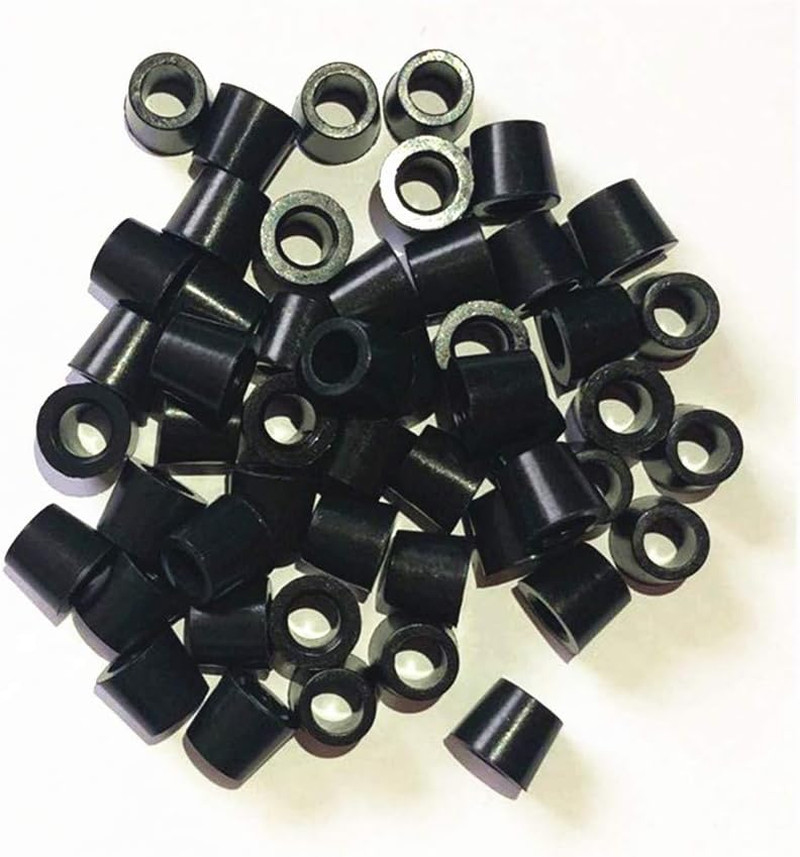 HVAC 1/4" Quick Coupler Charging Gaskets Hose Seals Replacement Gaskets Rubber M