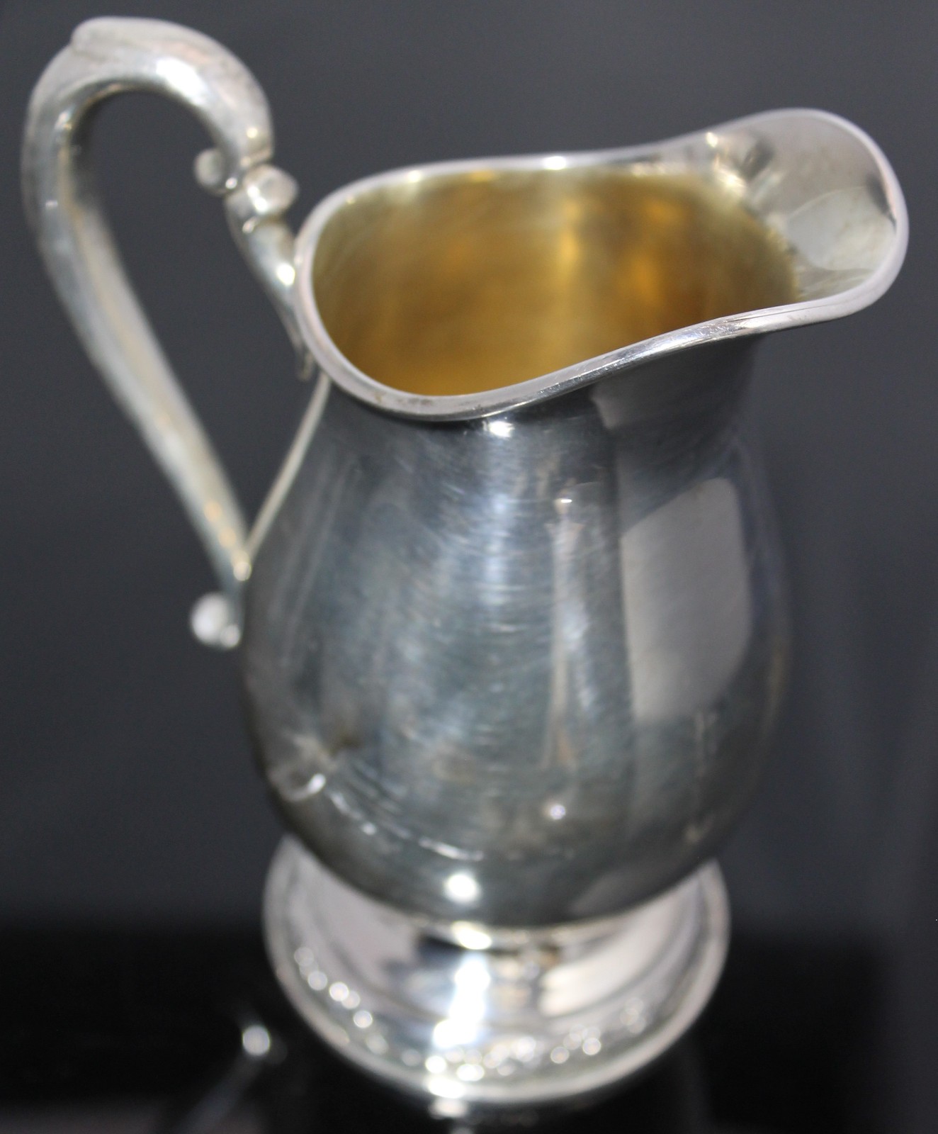 Vintage International Silver Company CAMILLE SILVERPLATE CREAMER 6004 Marked