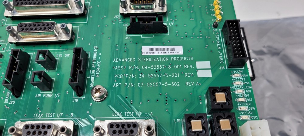 ASP Advanced Sterilization Products Sterrad NX Sterilizer Control Boards