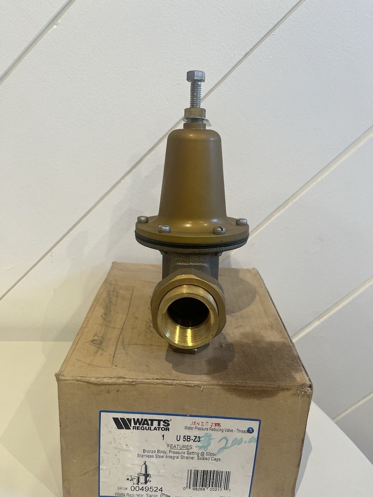 WATTS U5BZ3 (0049524)- WATER PRESSURE REGULATOR