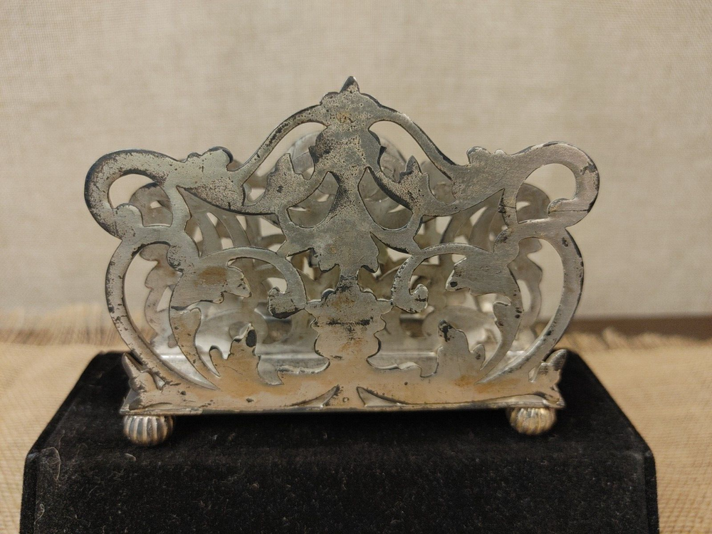 ANTIQUE SIMPSON HALL & MILLER LETTER HOLDER