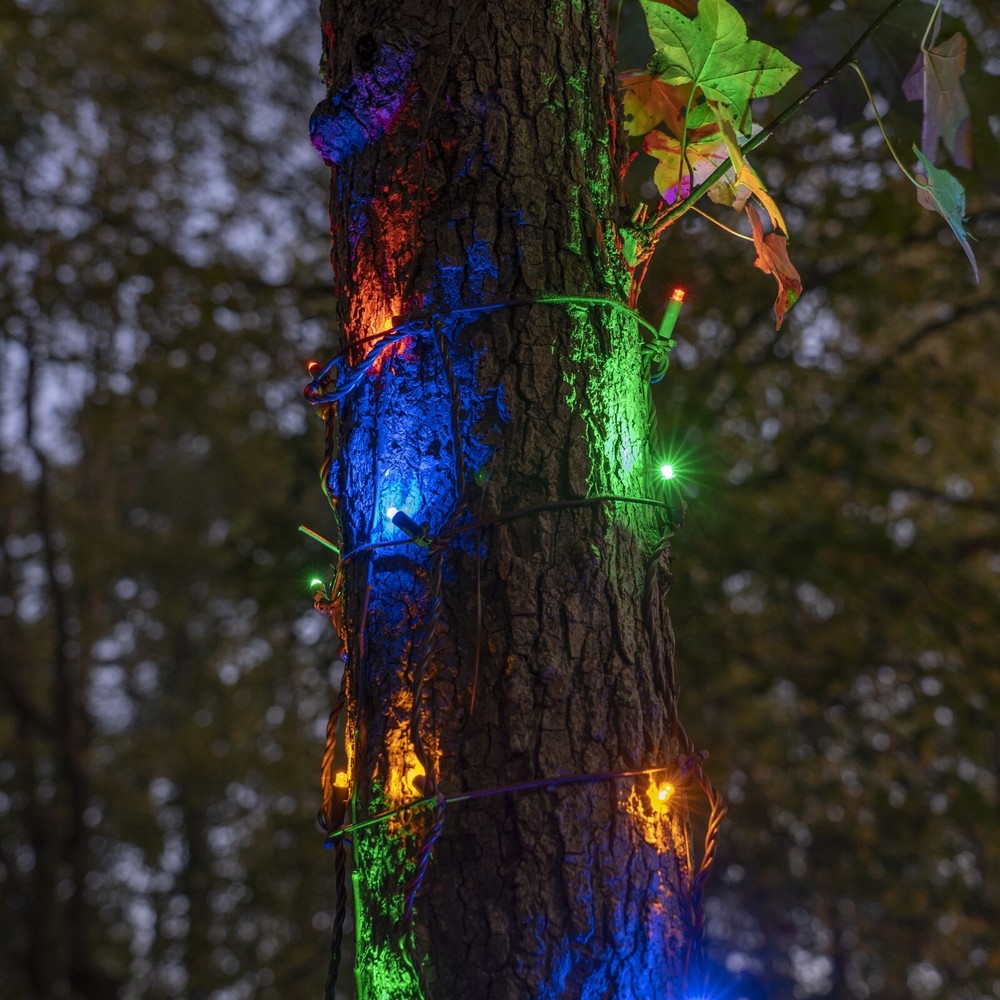 LED Stretchable Tree Trunk Wrap Net Lights 3 Sizes White Multi Christmas Outdoor