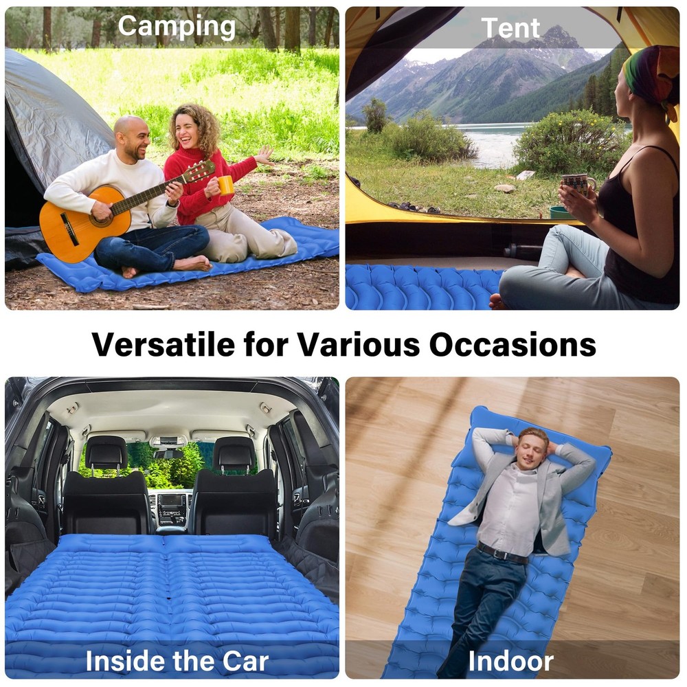 Sleeping Pad for Camping, Backpacking Self Inflating Sleeping Pad Ultra Light...