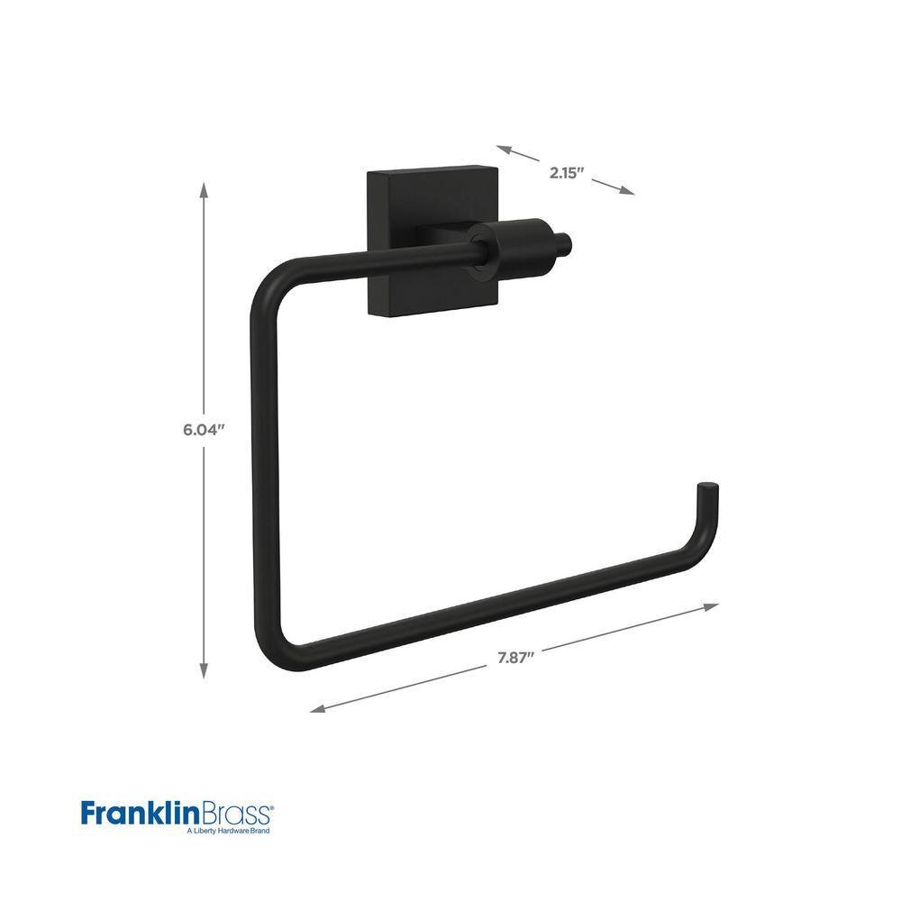 Franklin Brass MAX63-MB Maxted 3 Piece Bath Accessory Set Matte Black