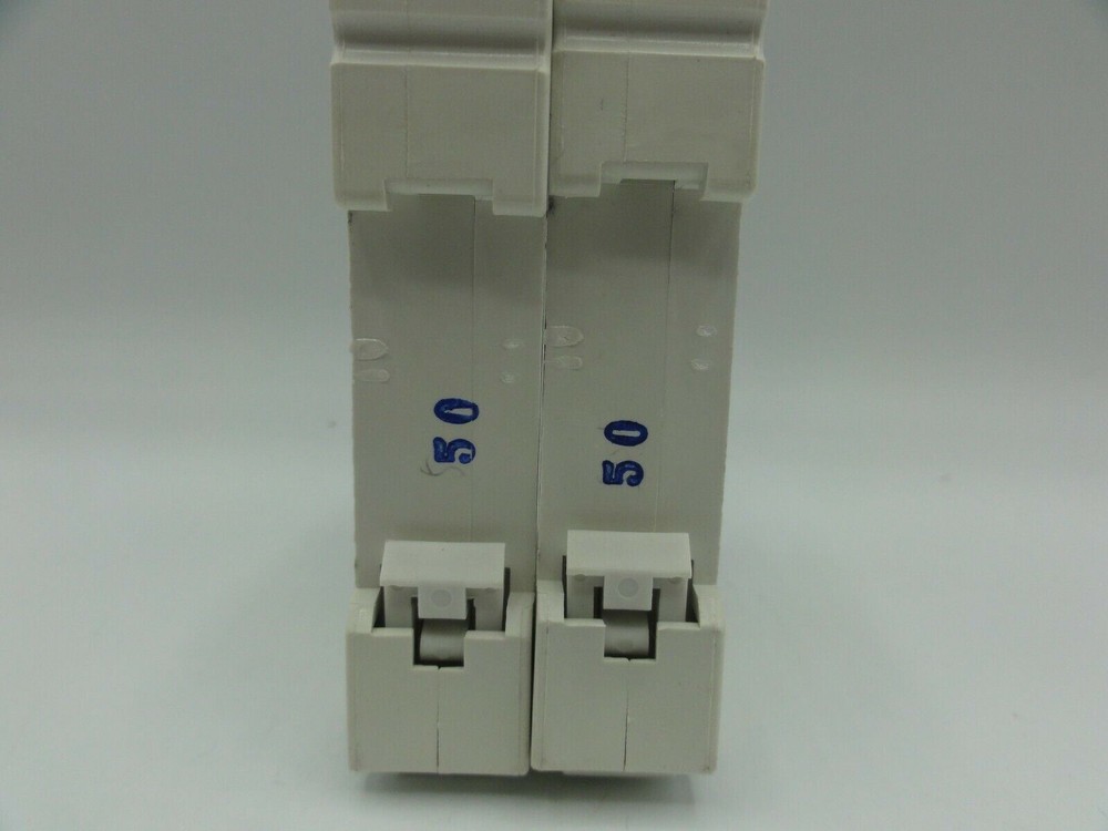 (2) Ebasee EBS1Z-63 50A 250V Miniature Circuit Breakers