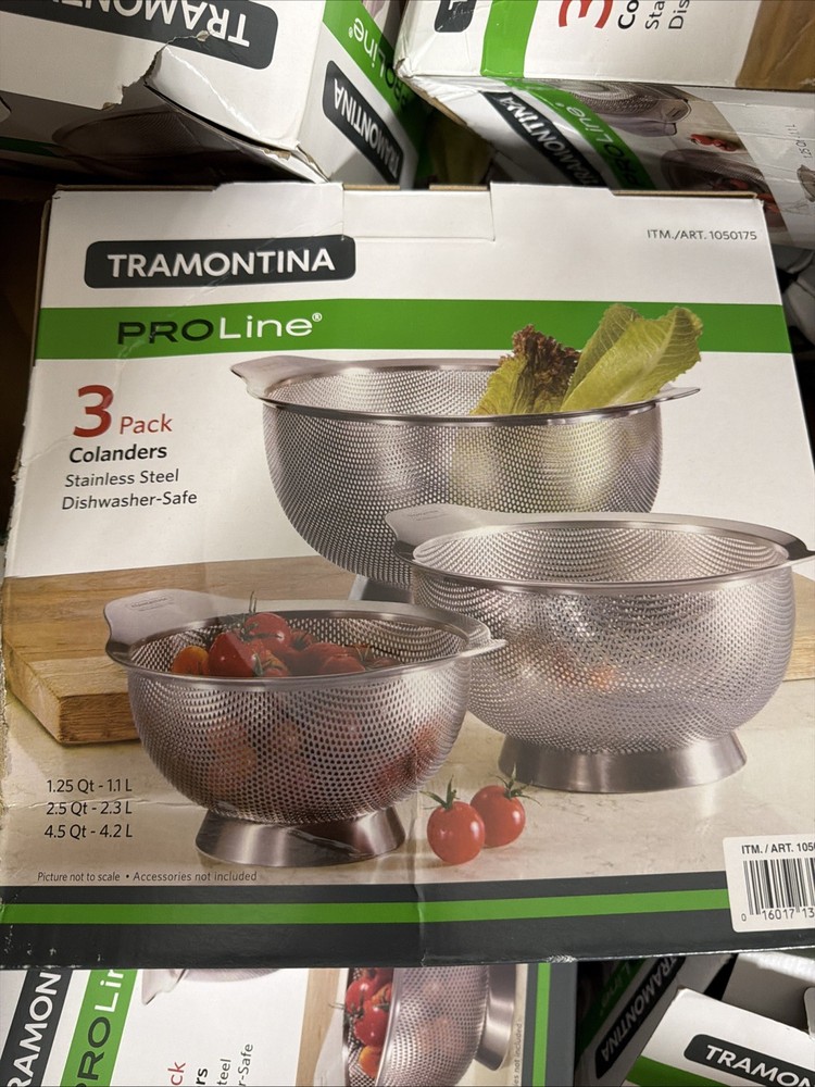 Tramontina, Gourmet Selection 3Pk Colanders