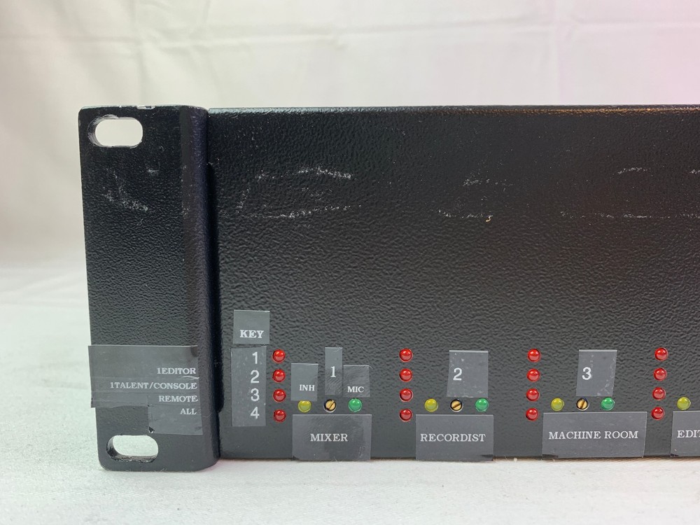 TODD-A0 Intercom Editor Talent Stage Console Remote Matrix Outputs GPO Mutes