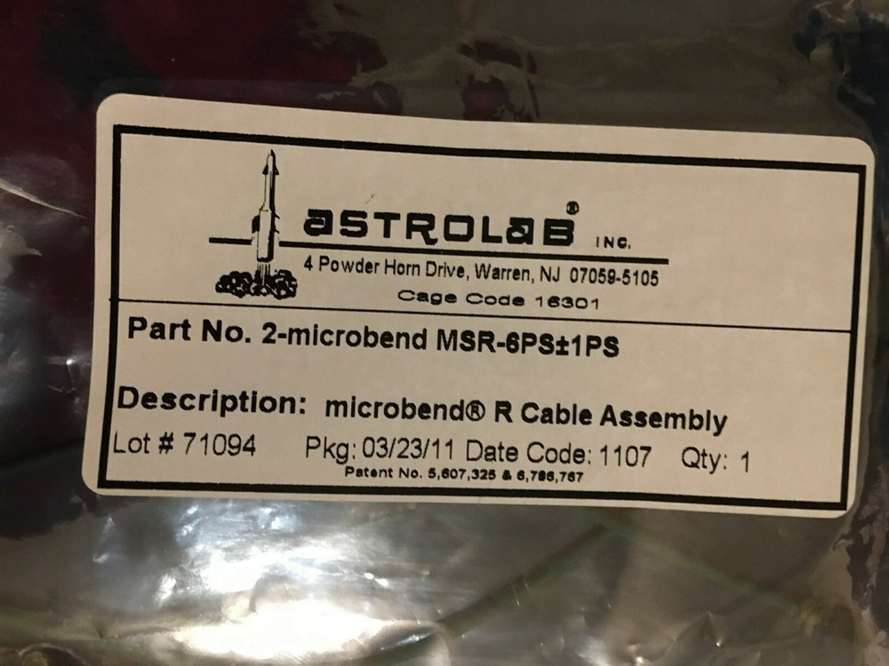 Premium Flex Coax Microwave RF Cable 6" 26.5 GHz SR Cable