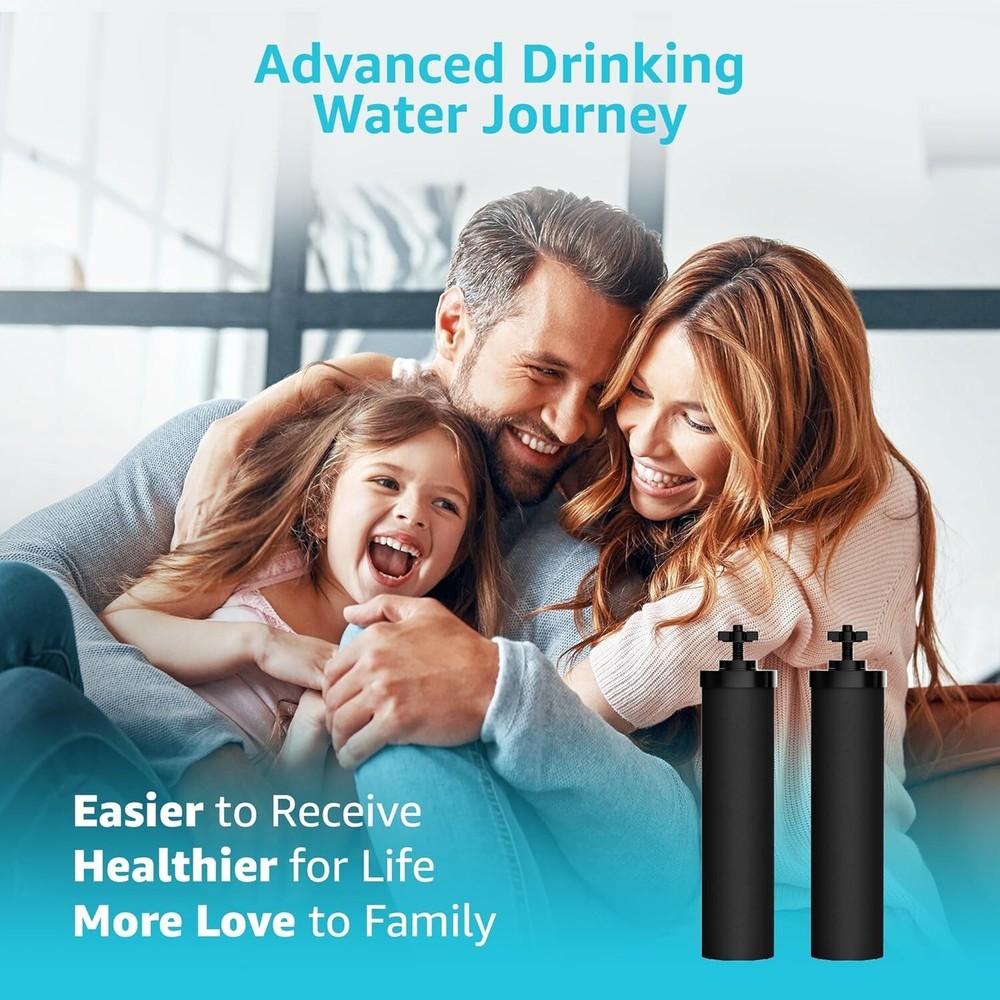 AQUACREST Water Filter Replacement for Berkey® Gravity Water Filter System,8Pack