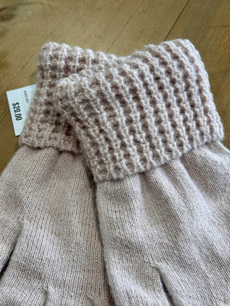 Bundle 5 Pair Style & Co Rib Solid Gloves With Lurex