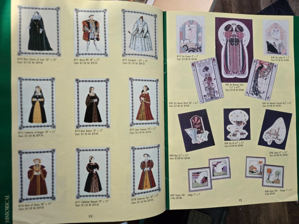 Brit Stitch Catalog 1 Cross Stitch Catalog